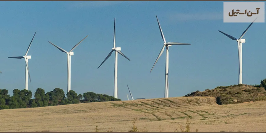 چالش قطعی گاز در صنایع فولادی نیمه دوم سال 1403 5 انرژی بادی