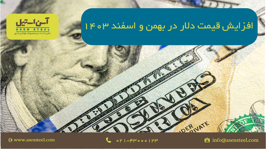 افزایش قیمت دلار بر بازار فولاد
